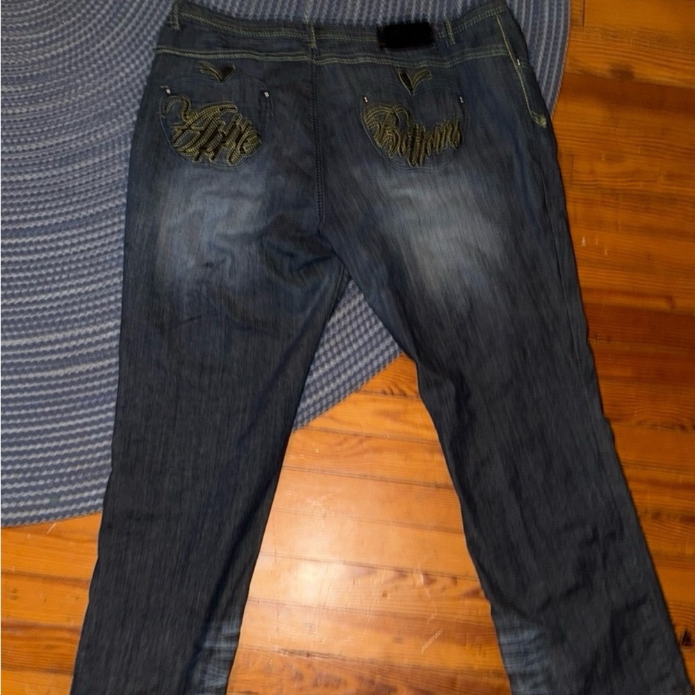 Dark Blue Apple Bottom Jeans